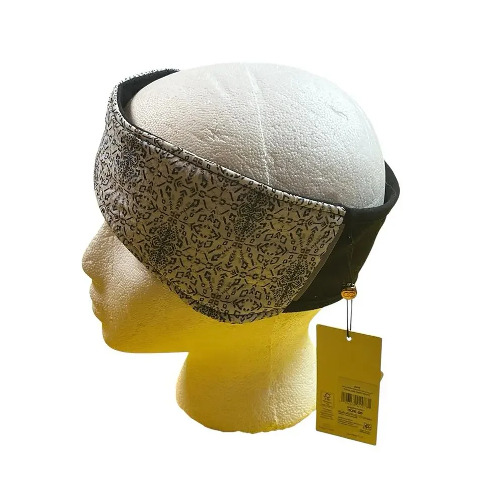 CALIA Performance Ear Warmer Headband Folklore Print White NWT $28